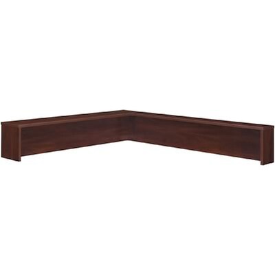 Bush Business Furniture Corsa Collection in Hansen Cherry Finish; Reception Hutch, Ready to Assemble