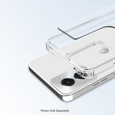 SaharaCase Venture Series Clear Hard Shell Case for Motorola G Power 5G (2024), Clear (CP00561)
