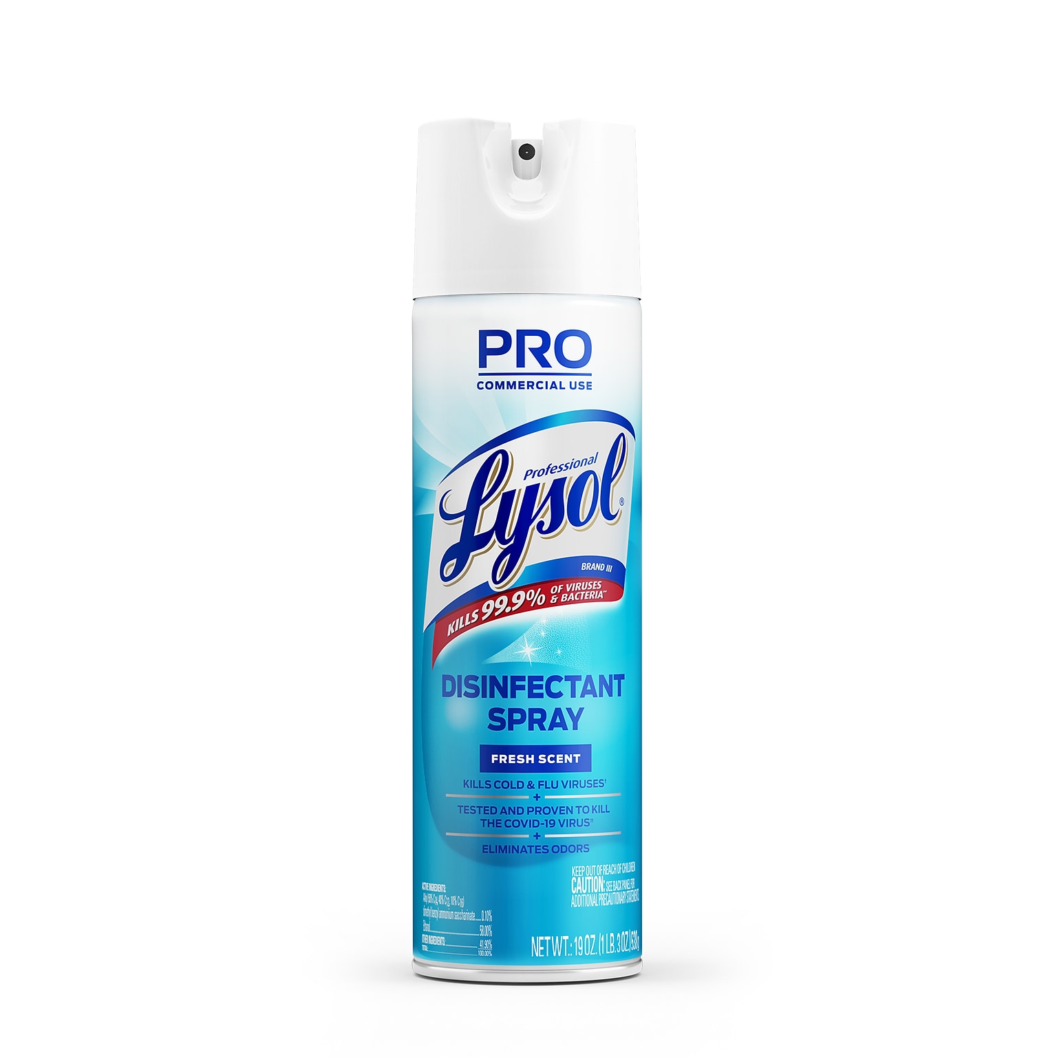 Lysol Professional Brand III Cleaner Disinfectant, Fresh, 19 Oz. (3624104675)