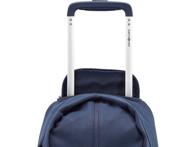 Samsonite Virtuosa 21.5" Polyester Telescoping Weekender Duffel with Wheels, Navy (149198-1596)