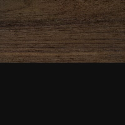 Regency Array 240"W x 48"D Conference Table with Grommet, Neo Walnut/Black (ACT24048NWBK)