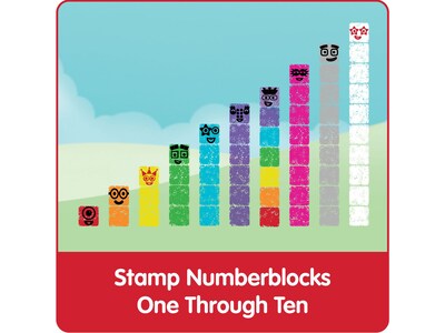 hand2mind Numberblocks Stampoline Park Activity Set (94563)
