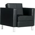 Global® Citi™ Reception Area Furniture; Lounge Leather Chair