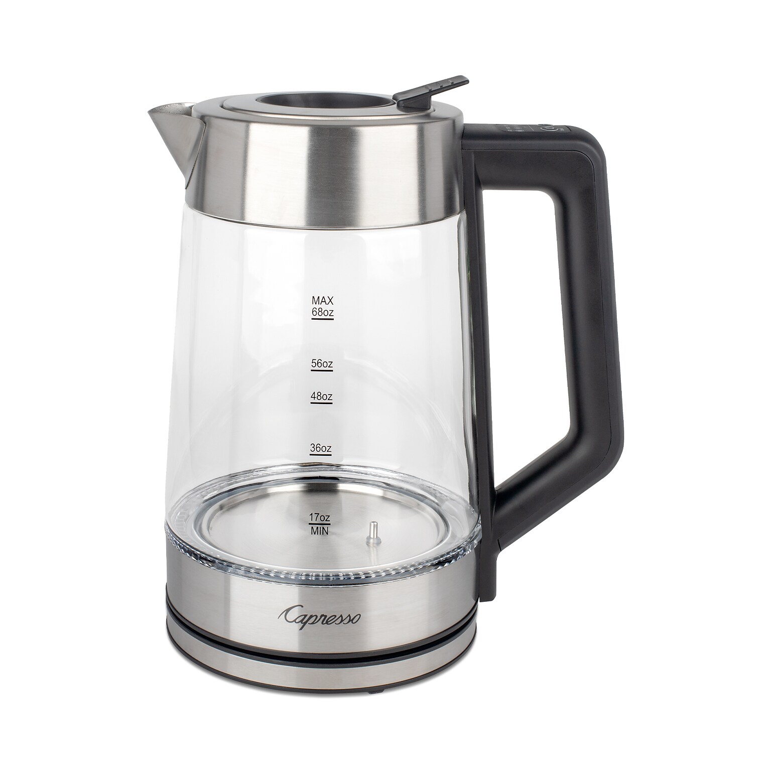 Capresso H20 Select 8.5-Cup Glass Kettle, Clear (244.05)