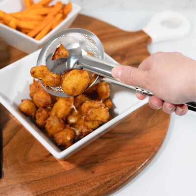 2 in 1 Frying Spoon & Tongs