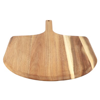 MegaChef 23.6 x 14.6 Acacia Wood Pizza Peel Serving Board (935122150M)
