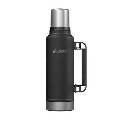 Outdoors Professional Stainless-Steel Vacuum Insulated Termo Classic Bottle with Carry Handle, 47 oz