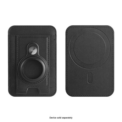 SaharaCase AirTag Wallet Bluetooth Tracker Holder, Scorpion Black (CP00711)