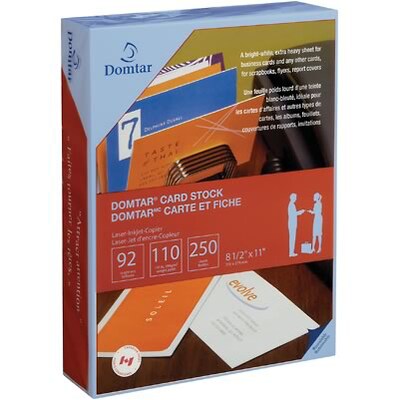 Domtar® 110 lb. Card Stock, Blue