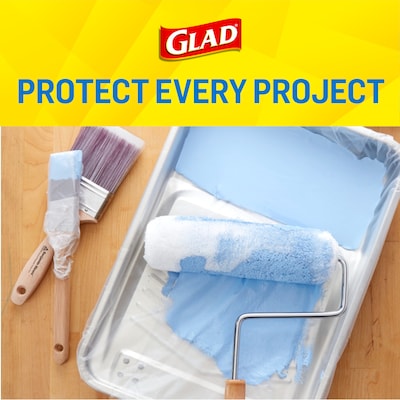 Glad Press'n Seal Plastic Food Wrap, 70 Sq. Ft. Roll, 12 Boxes/Carton (70441)