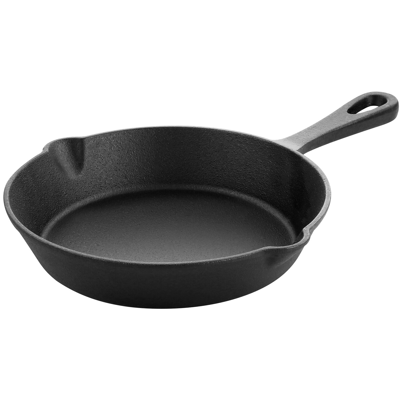 MegaChef Cast Iron 8 Frying Pan, Black (935117377M)
