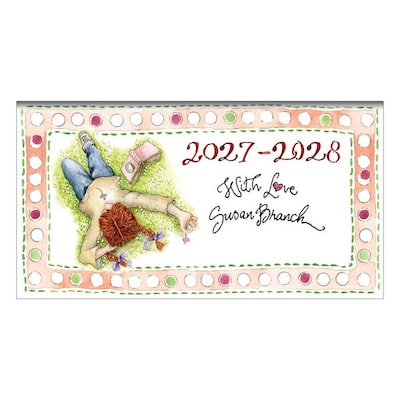 2027 TF Publishing Susan Branch 3.5 x 6.5  Monthly Standard Planner, Paperboard Cover, Multicolored (27-7032)