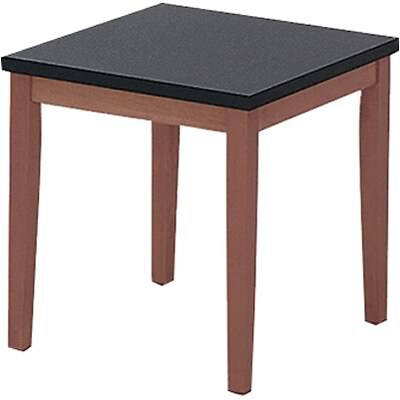 Lesro Lenox Series Reception Furniture in Cherry Finish; End Table
