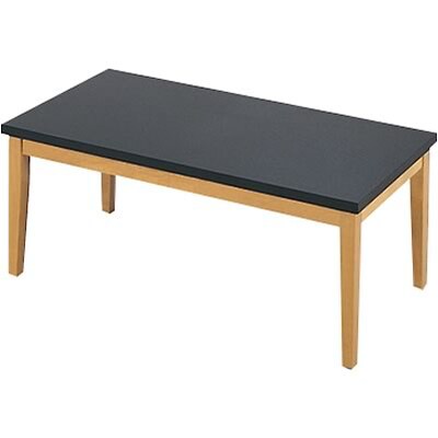 Lesro Lenox Series Reception Furniture in Medium Oak Color Finish; Coffee Table
