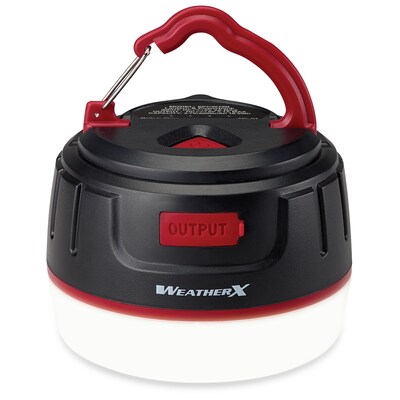 WeatherX Water-Resistant Lantern with Power Bank
