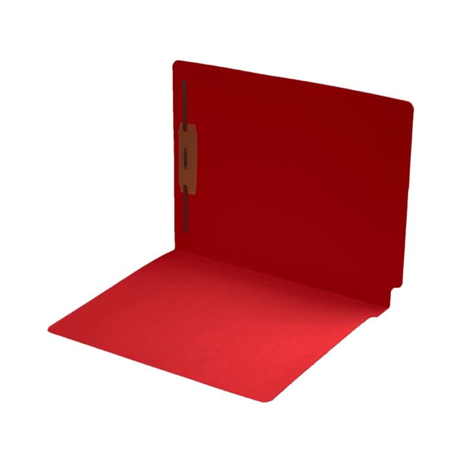 Medical Arts Press Recycled End Tab File Folder, Straight Cut, Letter-Size, Red, 50/Box (S-09242-RED)