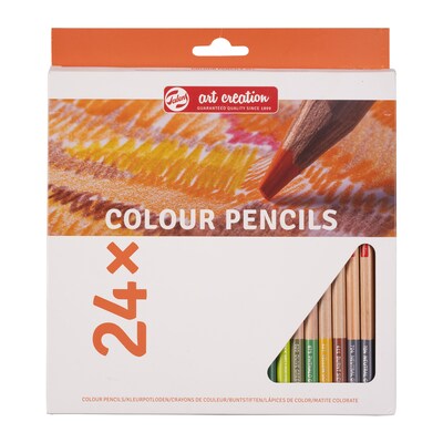 Talens Art Creation Professional Colored Pencils, Assorted Colors 24/Set, 2 Sets/Bundle (TLN9028024M