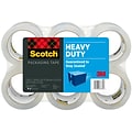 Scotch Heavy Duty Packing Tape, 1.88 x 54.6 yds., Clear, 6/Pack (38506)