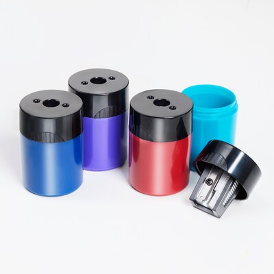Staedtler Manual Pencil Sharpener, Assorted Colors (511 63 BK 02NA)