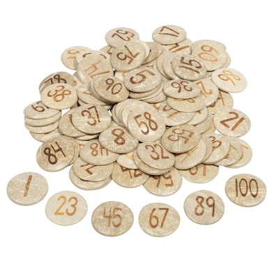 Ready2Learn Coconut Numbers, 1.5, Multicolored, 100/Set (CE-10007)