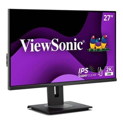 ViewSonic Ergonomic 27" QHD 100Hz LCD Monitor, Black (VG2748A-2K)