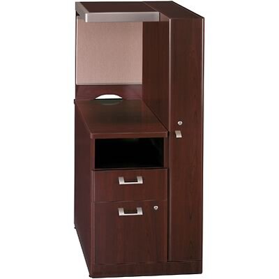 Bush® Quantum Series™ Collections; Harvest Cherry, 24 Right Storage Tower, Ready to Assemble