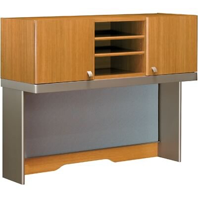 Bush® Quantum Series™ Collections; Modern Cherry, 47 Tall Hutch, Ready to Assemble