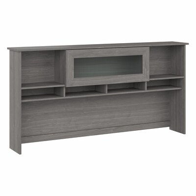 Bush Furniture Cabot 72"W Desk Hutch, Modern Gray (WC31373)