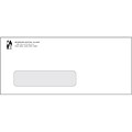 #10 Peel & Seel® Envelopes; 1-Color, Left Window, Personalized, 500/Box