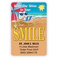 Medical Arts Press® 2x3-1/2 Full Color Dental Magnets; Shine/Smile