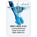 Medical Arts Press® Full Color 2x3 Stickies™; Refresh/Toothbrush