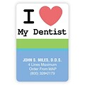 Medical Arts Press® 2x3 Full-Color Dental Magnets; I Love My Dentist