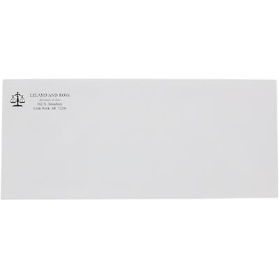 #10 1-Color Envelopes without window, White