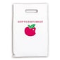 Medical Arts Press® Dental Personalized Large 2-Color Supply Bags; 9 x 13", Apple/Keep Bite Bright, 100 Bags, (606311)