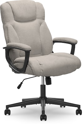Serta Hannah II Fabric Executive Chair, Gray (43672D)