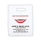 Medical Arts Press® Dental Personalized 2-Color Supply Bags; 9 x 13", Large Smile, 100 Bags, (606301)