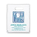Medical Arts Press® Dental Personalized Small 2-Color Supply Bags; 7-1/2x9, 100 Bags, (67117)