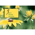 Medical Arts Press® Standard 4x6 Postcards, Friendly Reminder Daisy