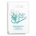 Medical Arts Press® Dental Personalized 1-Color Supply Bags; 9x13, We Care For Your Smile