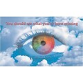 Medical Arts Press® Eye Care Business/Appointment Cards; Eye w/ Clouds