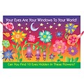Medical Arts Press® Eye Care Standard 4x6 Postcards; Eyes Are Window to the World