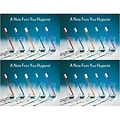 Medical Arts Press® Dental Postcards; for Laser Printer; Glasses w/Brushes, 100/Pk