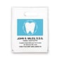 Medical Arts Press® Dental Personalized 1-Color Supply Bags; 7-1/2x9", Words Around Tooth, 100 Bags, (66896)