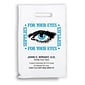 Medical Arts Press® Eye Care Personalized Large 2-Color Supply Bags; 9 x 13", Supplies for your eyes, 100 Bags, (633811)