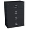 Quill Brand® 4-Drawer Fireproof Lateral File, Black, 38W (Q384LATBK)
