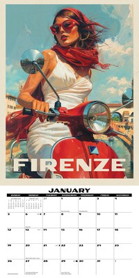 2025 Willow Creek Classic Italy 12" x 12" Monthly Wall Calendar (47194)
