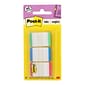 Post-it Tabs, 1 Wide, Assorted Colors, 66 Tabs/Pack (686L-GBR)
