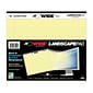 Roaring Spring Wide Notepad, 11" x 9.5", College Ruled, 20 lb. Heavyweight Paper, Yellow, 40 Sheets/Pad, 48 Pads/Case (74501CS)