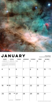 2026 Willow Creek Images from the Hubble Space Telescope 12" x 12" Monthly Wall Calendar (51542X)