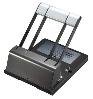Bostitch 3-Hole Punch, 130 Sheet Capacity, Black (03200)